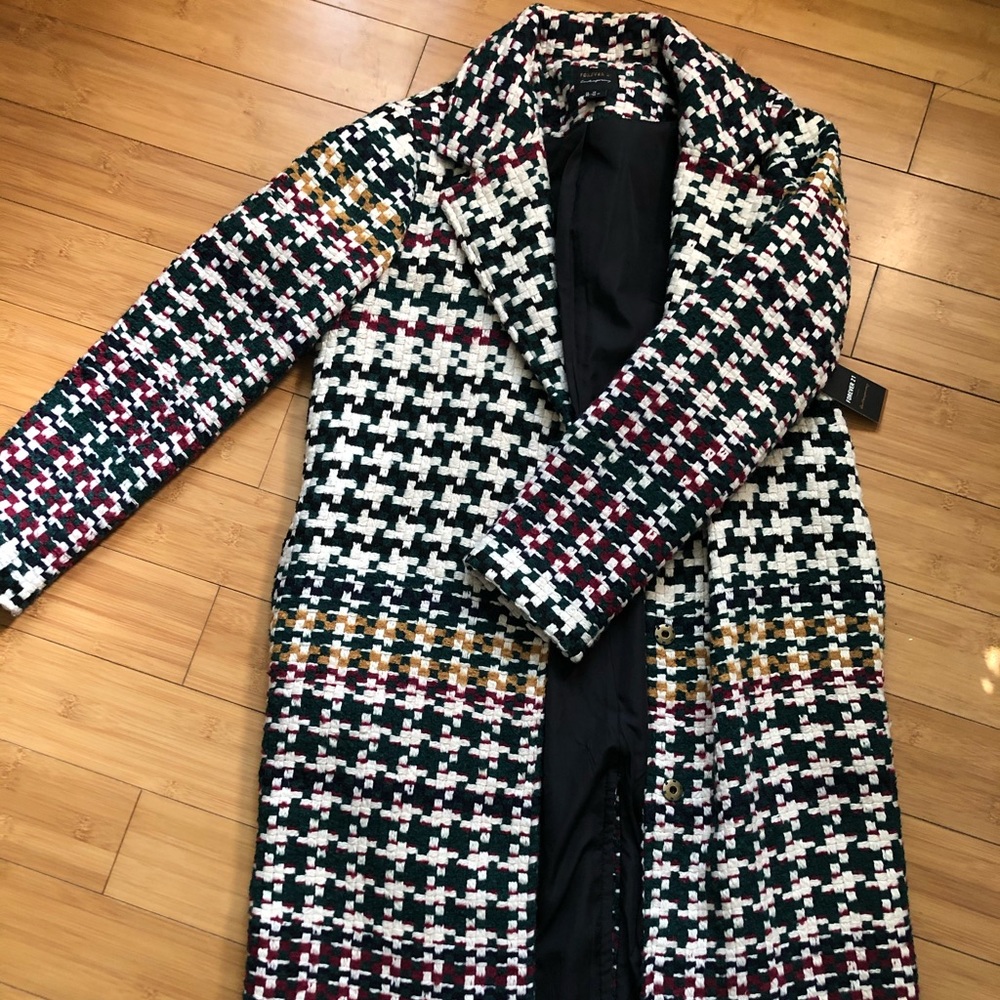 NWT XS H&M oversized long jacket